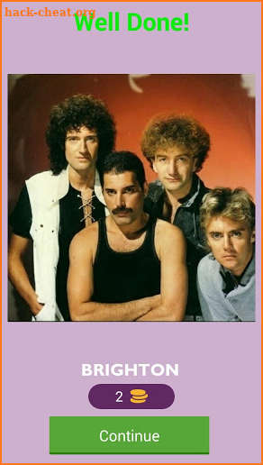 Queen songs quiz screenshot