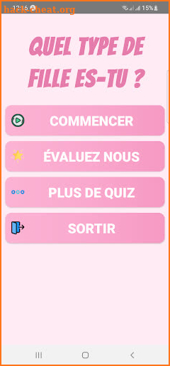 Quel Type de Fille es-tu ? screenshot