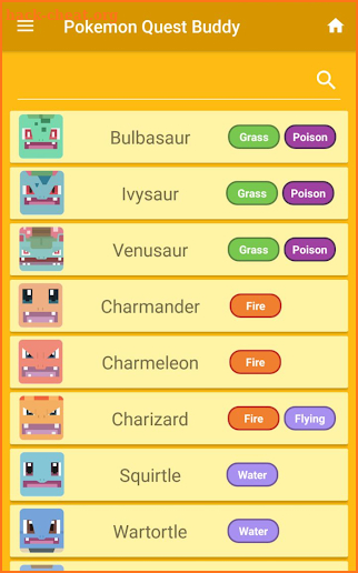 QuestDex - Guide for Pokemon Quest screenshot