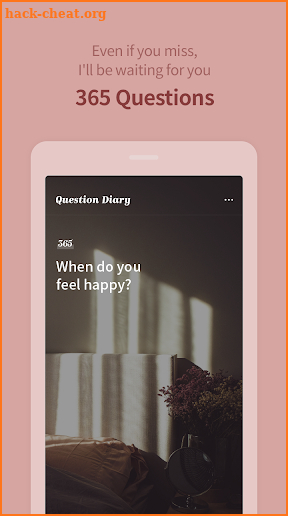 Question diary - What's on your mind? screenshot