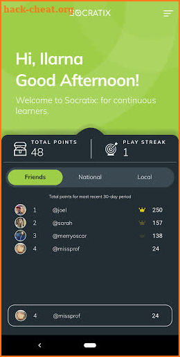 Question of the Day - Socratix screenshot