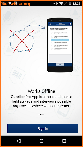 QuestionPro - Offline Surveys screenshot