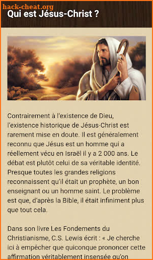 Questions et réponses de la Bible screenshot