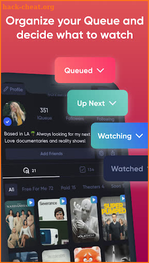 Queue - What to Watch screenshot