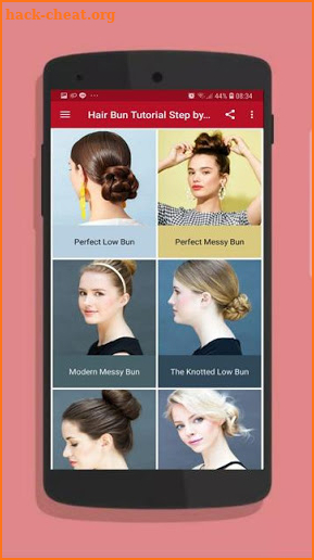 Quick and Easy Hair Bun Tutorials screenshot