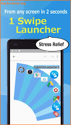 Quick Arc Launcher 2 screenshot