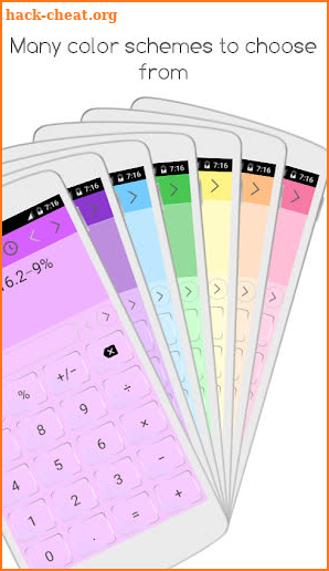 Quickey Calculator - Free app screenshot