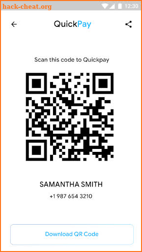 QuickPay Flutter Template screenshot