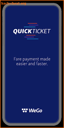 QuickTicket by WeGo screenshot