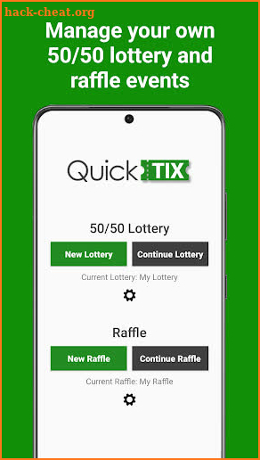 QuickTix: Raffle & 50/50 screenshot