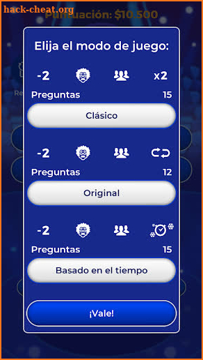 Quien Quiere Ser Millonario 2019 - Online Quiz screenshot