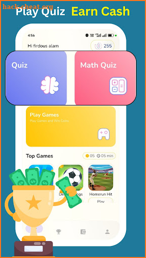 Quigam: Quiz Games & Earn Cash screenshot