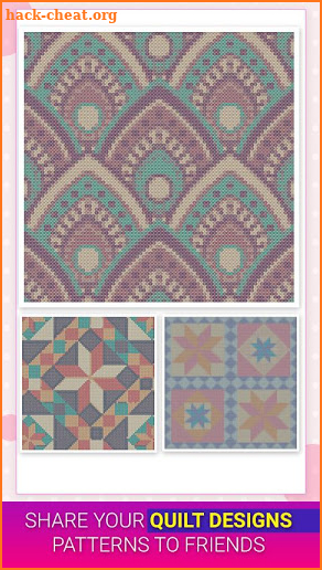 Quilting Number Coloring screenshot