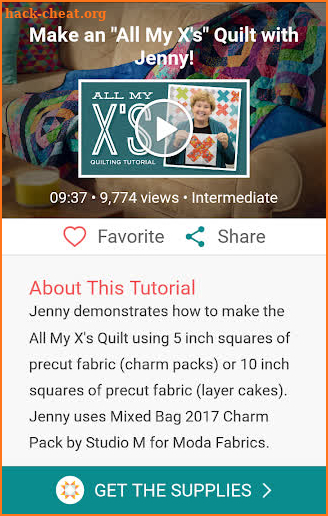 Quilting Tutorials by MSQC screenshot