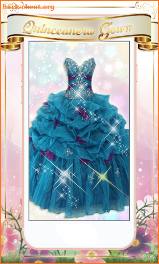 Quinceanera Gown Photo Maker screenshot