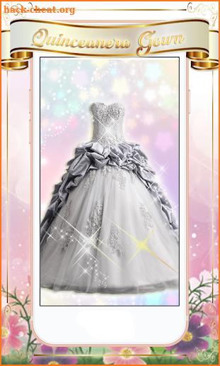 Quinceanera Gown Photo Maker screenshot