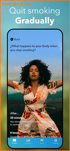 Quit Smoking Gradually - Alive screenshot