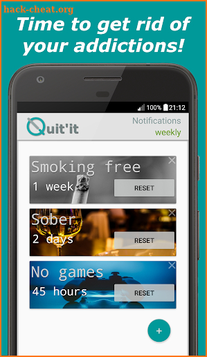 Quit'it - Addiction Breaker screenshot