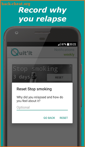 Quit'it - Addiction Breaker screenshot