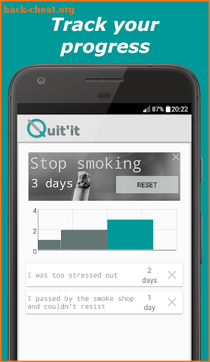 Quit'it - Addiction Breaker screenshot