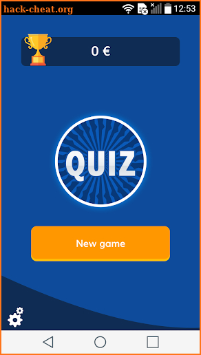 Quiz screenshot