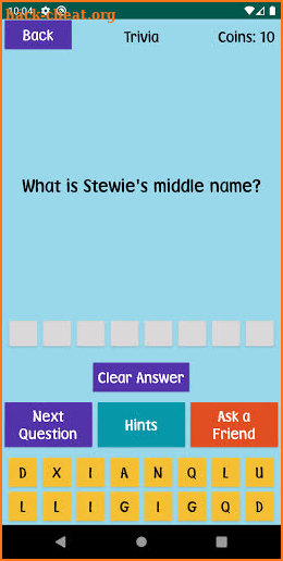 Quiz About Family Guy screenshot