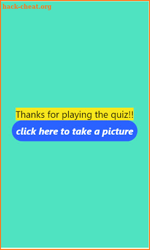 quiz app screenshot