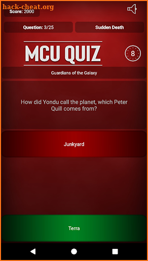 Quiz for Marvel Cinematic Universe screenshot