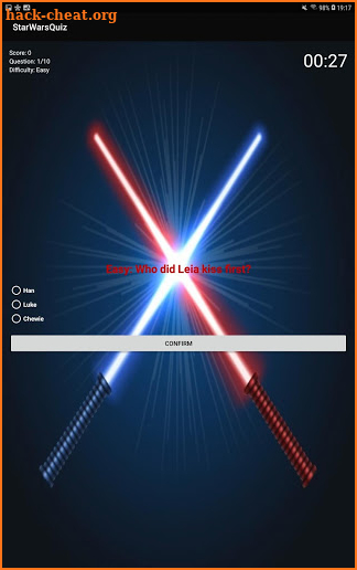 Quiz for Star Wars, Trivia Questions screenshot