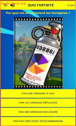 Quiz fortnite Battle Royal en Francais 🇫🇷 screenshot