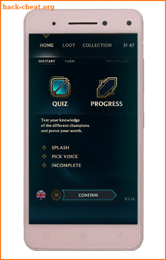 Quiz of League of Legends screenshot