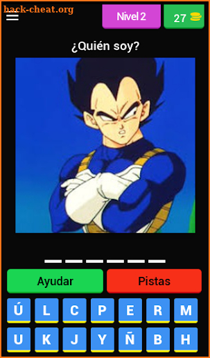 Quiz personajes Dragon Ball screenshot