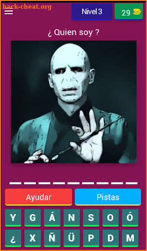 Quiz personajes Harry Potter screenshot