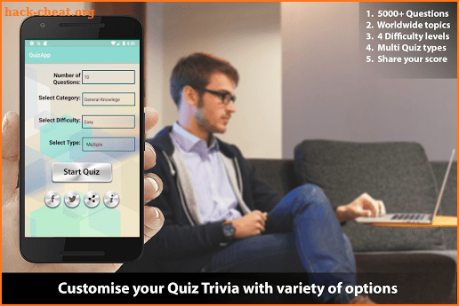 Quiz Trivia: Free Worldwide Topics screenshot