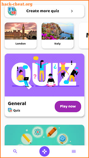 Quiz x Trivia : Create quizzes and tests game screenshot