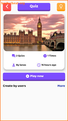 Quiz x Trivia : Create quizzes and tests game screenshot