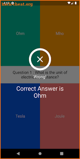 QuizApp screenshot