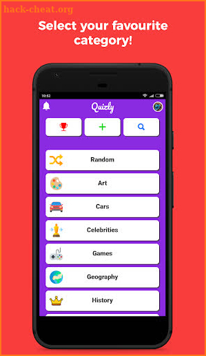 Quizly - Trivia Quiz App screenshot