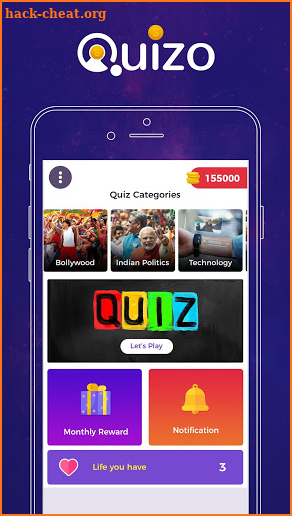 Quizo - Live Trivia Quiz Game & Win Money Online screenshot