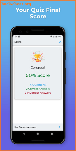 Quizzer - Classy Trivia Questions screenshot