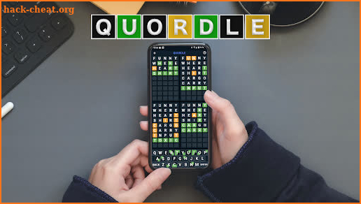 Quordle screenshot