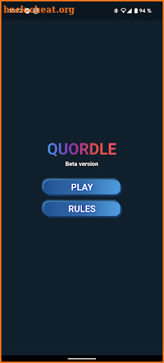 Quordle screenshot