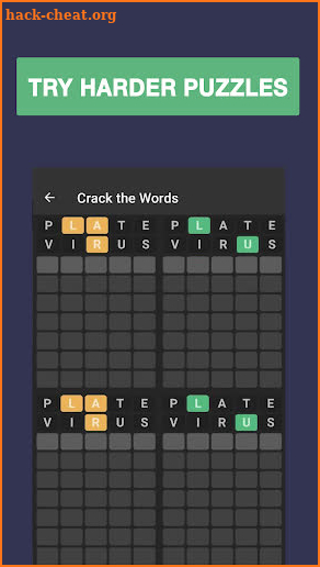 Quordle Wordly word guess game screenshot