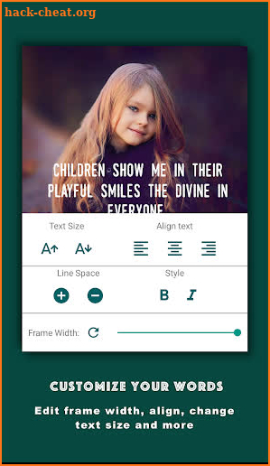 Quotes Creator : Write Quotes On Photos screenshot