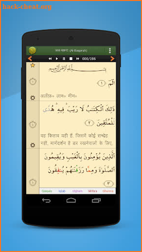 Quran Hindi (हिन्दी कुरान) screenshot