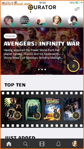 QURATOR Movie Ratings You Can Trust screenshot