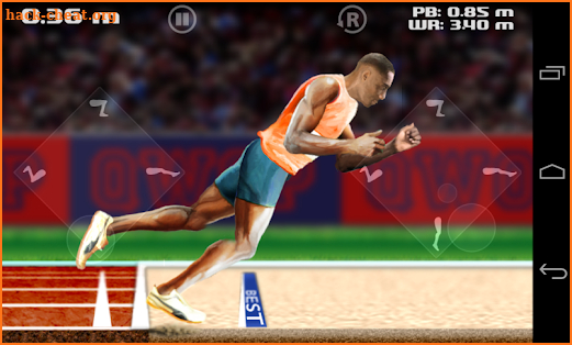 QWOP screenshot