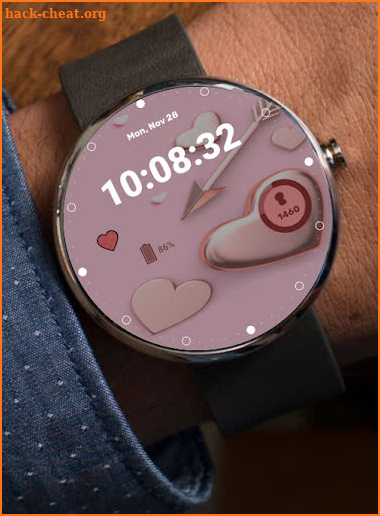 R-16 valentine watch face screenshot