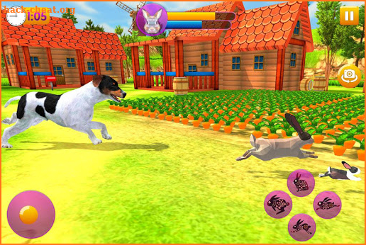 Rabbit Family Simulator: Poly Art Jungle screenshot