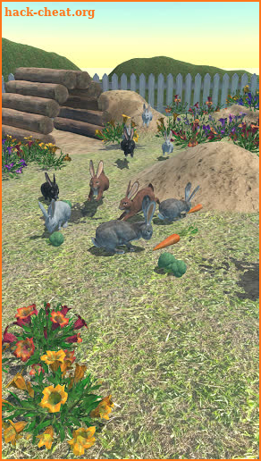 Rabbit Friends - caring games screenshot